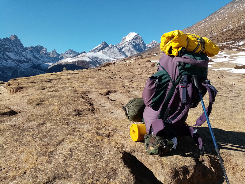 Camping at the Everest Base Camp